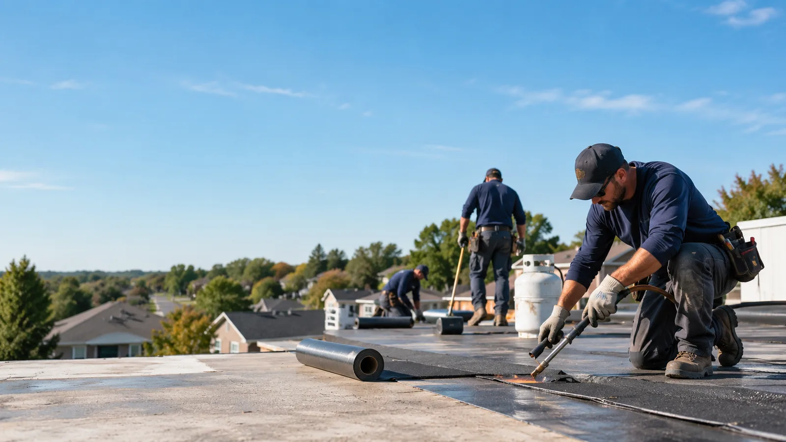 Flat Roof Leak Repair providers in Coloma, MI